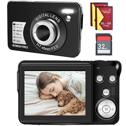 Digital Camera for Kids, Digital Camera for Teens, Boys and
