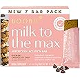 Boobie Bar Superfood Oatmeal Chocolate Chip Lactation Bar for Breastfeeding Moms to Increase Milk Supply | #1 Selling Lactation Snack Bars | Vegan, Fenugreek-Free, Gluten-Free, Dairy-Free (7 Bars)