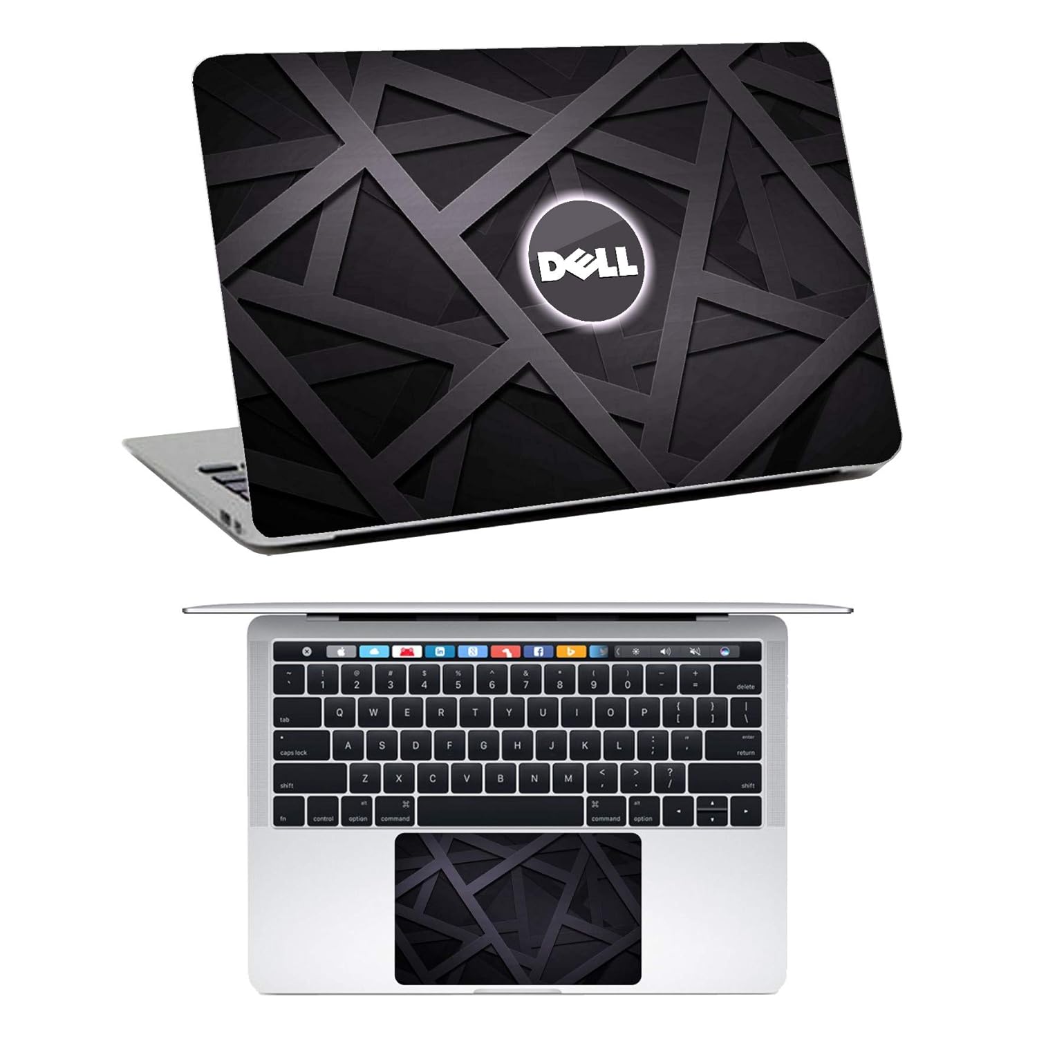 Namo Arts 2in1 Accessories Combo Kit Laptop Decal with Touch Pad Skin