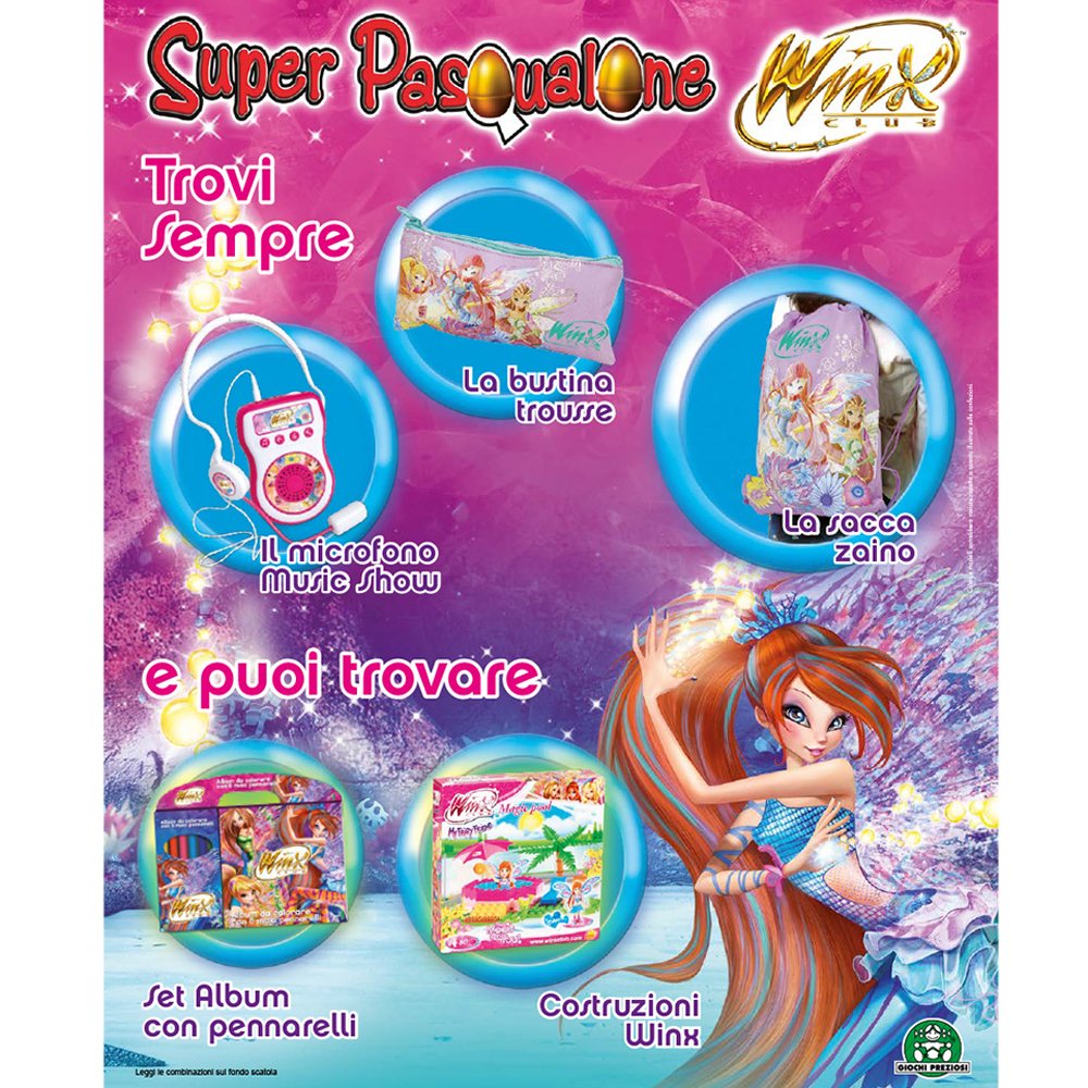 Giochi Preziosi Winx Super Pasqualone Uovo con Sorprese Amazon Giochi Preziosi Winx Super Pasqualone Uovo con Sorprese Amazon Giochi e giocattoli