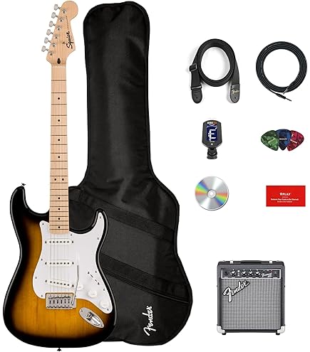 Squier Stratocaster サンバースト Open Box Squier Sonic Stratocaster HSS Limited-Edition Electric