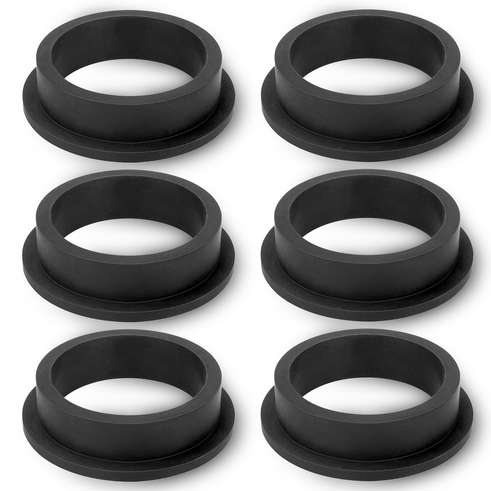 Divove 11228 Pool O-Rings Seal Replacement Part for Intex, Sealing Ring Pool Pump, Pool Accessories Rubber Washers, Seal Sand Filter System, Pool Sand Pump Accessories for Bestway, Pack of 6