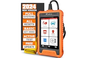 2024 LAUNCH X431 Fit for GM Bi-Directional Scan Tool, All Reset Full System Diagnostic Scanner, AUTOVIN, Battery Register, Key Programing fit for Buick/Chevrolet/Cadillac/GMC, Lifetime Free Update