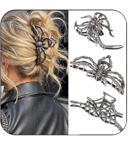 新品・未使用【GODSIZE】HAIR CHOKE［SPIDER WEB］ Amazon.com : kreepsville 666 Spiderweb Claw Clip Gothic Horror