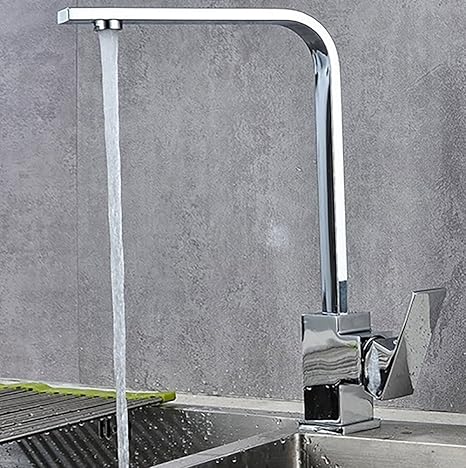 Grifo de Cocina Cepillado Grifo de Cobre Fregadero de Cocina 360