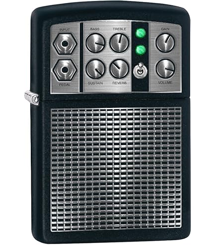 Amazon.com: Zippo Lighter: Music Turntable - Black Matte 78753