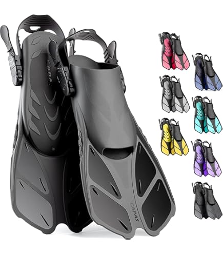 Amazon.com : Scubapro Twin Jet Max Open Heel Split Fins, BK-XL