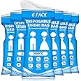 HOKINETY Disposable Urine Bag for Travel - 900ML Portable Pee Bags for Women Men 8/12/20/24/28 PCS Emergency Vomit Bags Urinal Toilet for Car Camping, Road Trip,Traffic Jam, Pregnant, Kid, Patient
