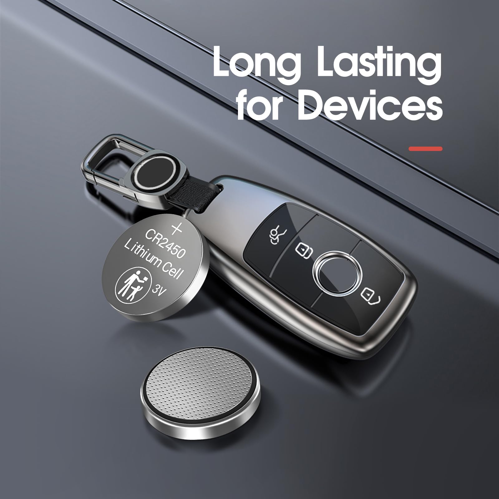 CR2450 3V Lithium Battery, 20 Pack, CR 2450 3V Button Cell Batteries, 2450 Lithium Coin Battery for Watches, Calculators, Car Remote, Key Fob