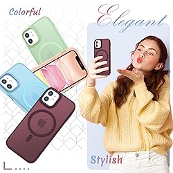 YENAPOON for iPhone 11 Case, Matte Magnetic Phone