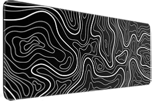 Mouse Pad, Large Mouse Pad Gaming 90 X 40CM(35.43X15.74Inches) Mousepad Big Desk Mat with Non-Slip Rubber Base Keyboard Pad f