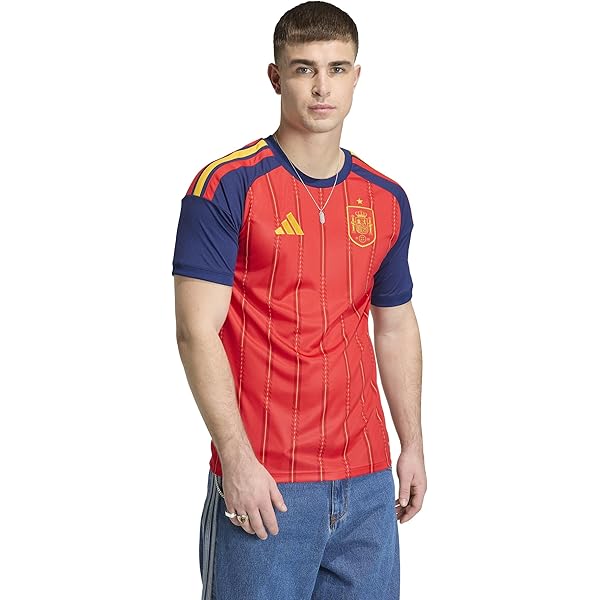 Amazon.com: adidas Spain Authentic World Cup 2022 Home Jersey (as1