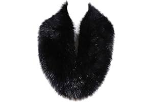SY SOUL YOUNG Soul Young Faux Fur Collar Women's Neck Warmer Scarf Wrap