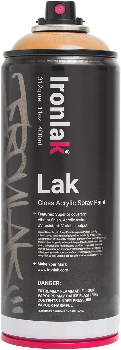 Ironlak Spray Paint, 400ml, Smoothie