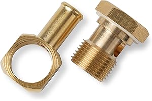 JETUPLUSLLC 8089 Fuel Banjo Bolt and Inlet Fitting Kit For Edelbrock Square-Bore Carb For Carter AFB