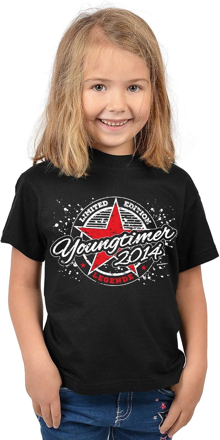 7.Geburtstag TShirt Kindergeburtstag Jahrgang 2014 Limited Edition