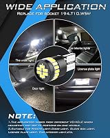 KATUR 194 LED Bulbs 12V 6000K White 4pcs Canbus Error Free W5W T10 168 194 view 6