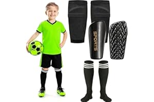 Soccer Shin Guards Kids &Toddler, Small for 3-5 4-7 Years Old Children Boys Girls, Kids Shin Pads Soccer, Mini Protective Soc
