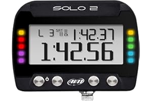 AIM SPORTS AIM Solo 2 GPS Lap Timer All New Much faster and more precise Configurable LED's