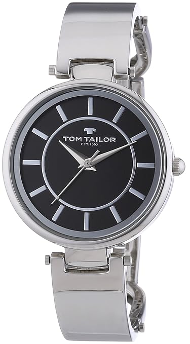 TOM TAILOR Damen-Armbanduhr Analog Quarz Edelstahl 5412901