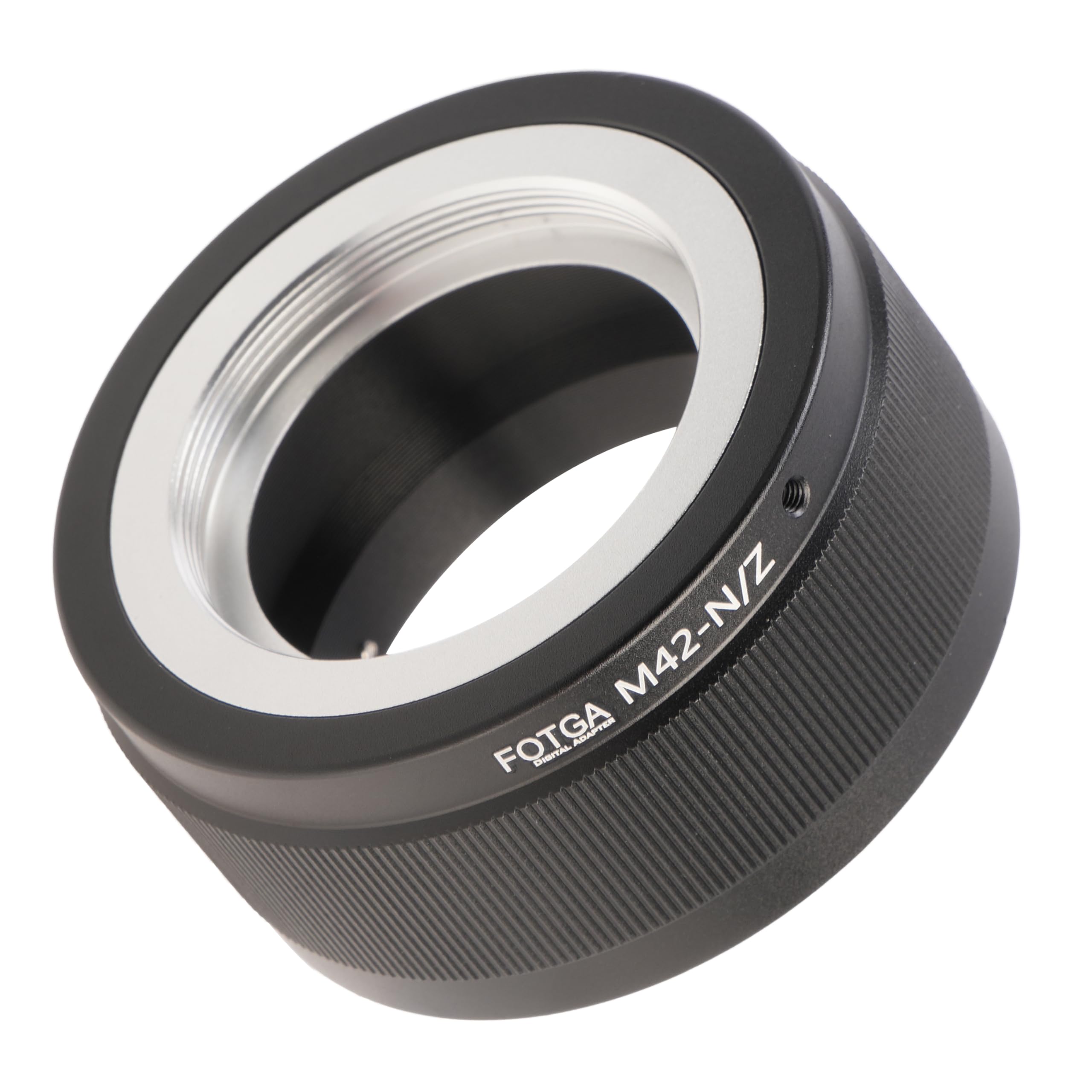 FOTGA M42-N/Z Lens Adapter Ring for M42 42 mm Screw Mount Lens Adapter Converter to Z-Mount Camera, Compatible with Nikon Z5 Z6 Z7 Z30 Z50 Z6II Z7II Z8 Z9 Zf Zfc Full Frame Mirrorless Camera