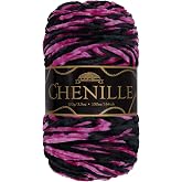 JubileeYarn Chenille Yarn - Avalon - 1 Skein | 100g/Skein Worsted Polyester