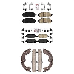 Transit Auto Front Rear Ceramic Disc Brake Pads Kit
