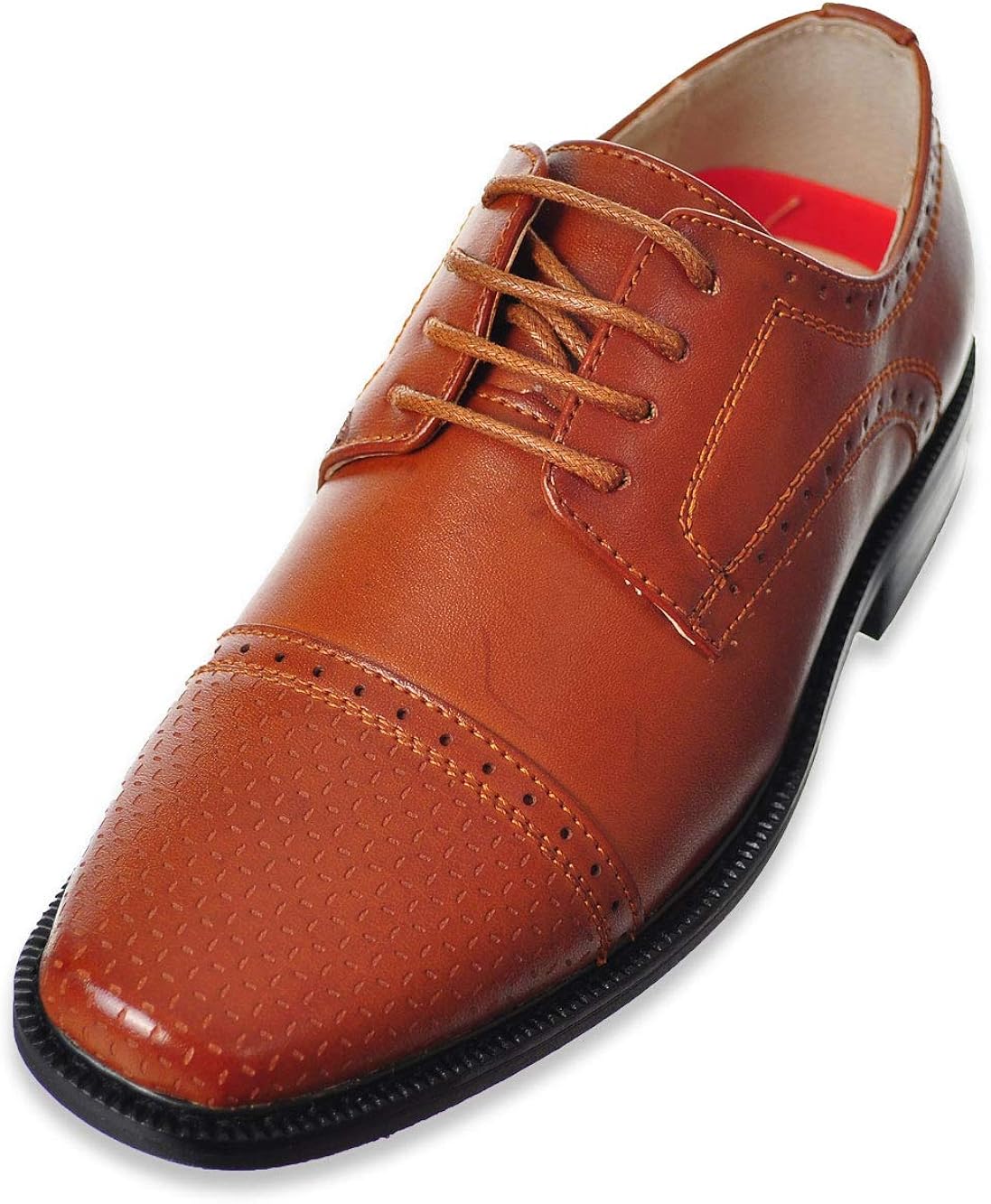 boys tan dress shoes