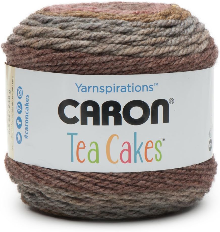 Caron Tea Cakes Yarn 240g Ginger Spice Amazon.co.uk Kitchen & Home