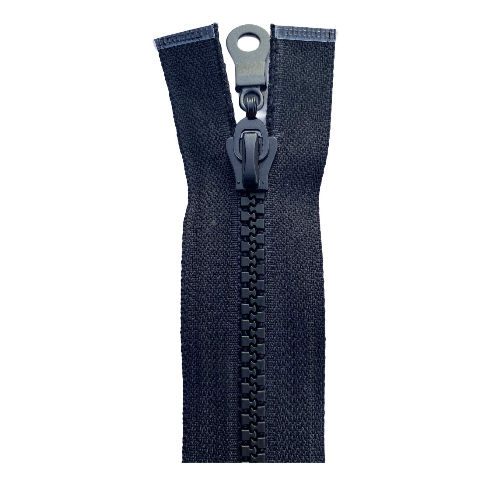 Chunky No.5 Plastic Molded Zip Closed End (Navy Blue (Dark - ADSDB), 8 inch - 20 cm (Closed End)) — image 1