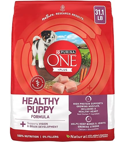 Amazon.com: Purina ONE Plus Puppy Dry Dog Food for Large Dogs High