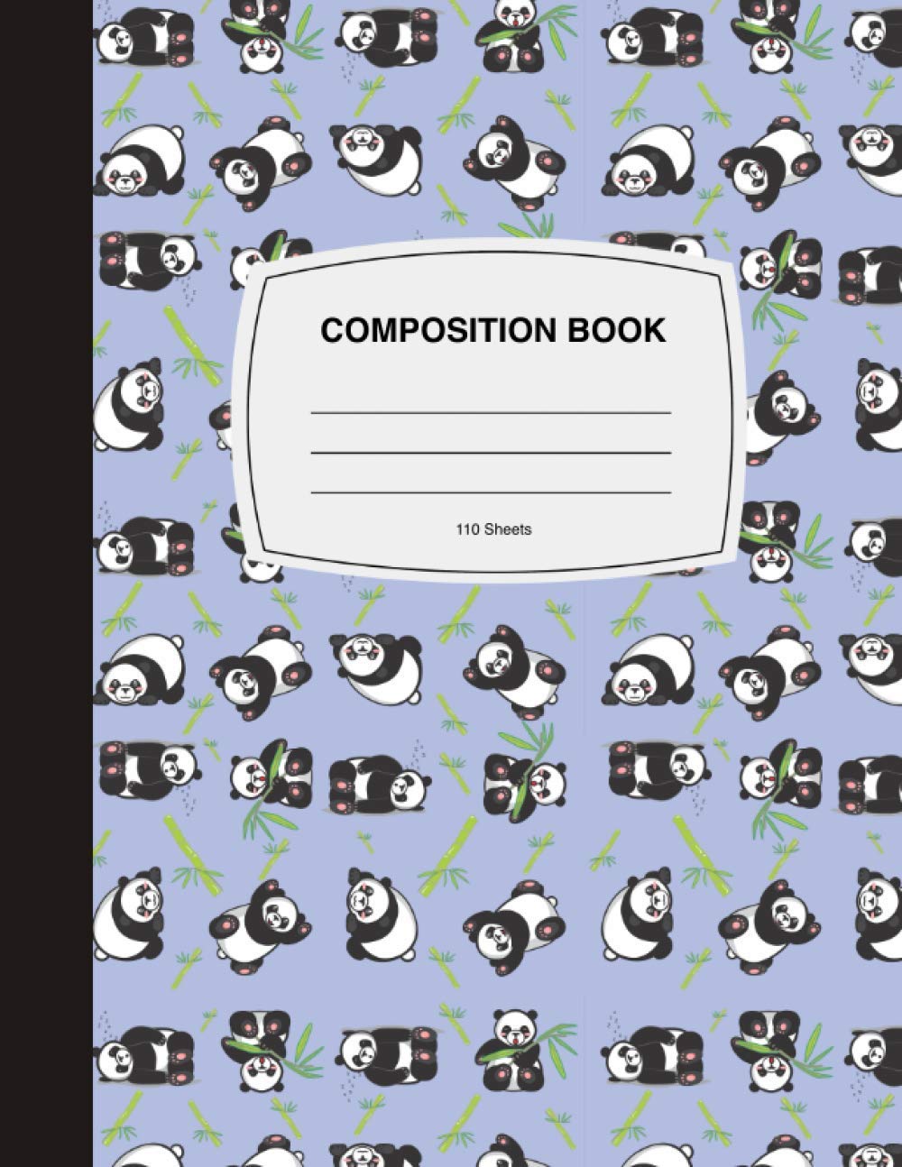 Panda Composition Notebook