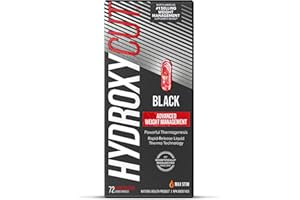 Hydroxycut Weight Loss Pills for Women & Men, Hydroxycut Black, Weight Loss Supplement Pills, Energy Pills to Lose Weight, Me