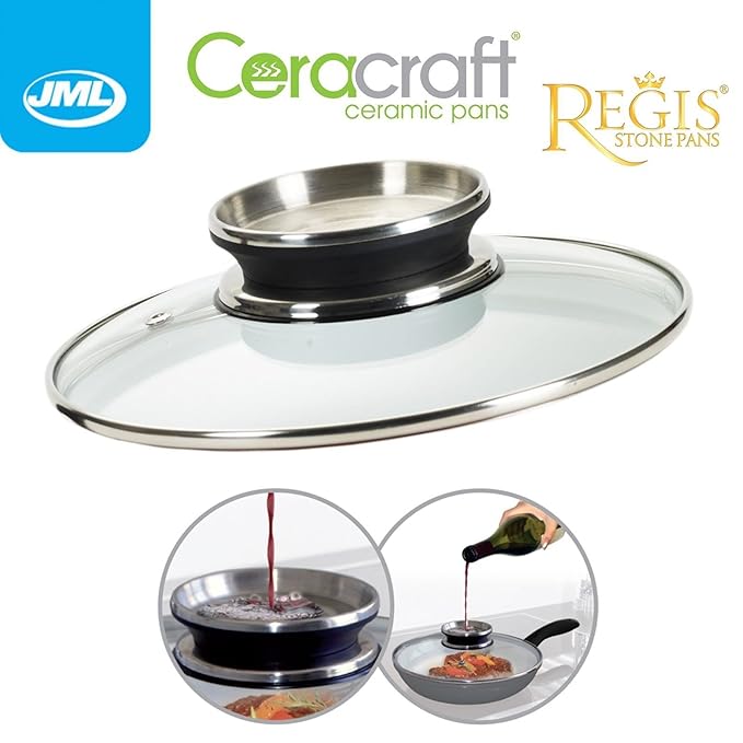 JML Ceracraft AromaDeckel, 20 cm, für Töpfe und Pfannen Amazon.de Küche & Haushalt