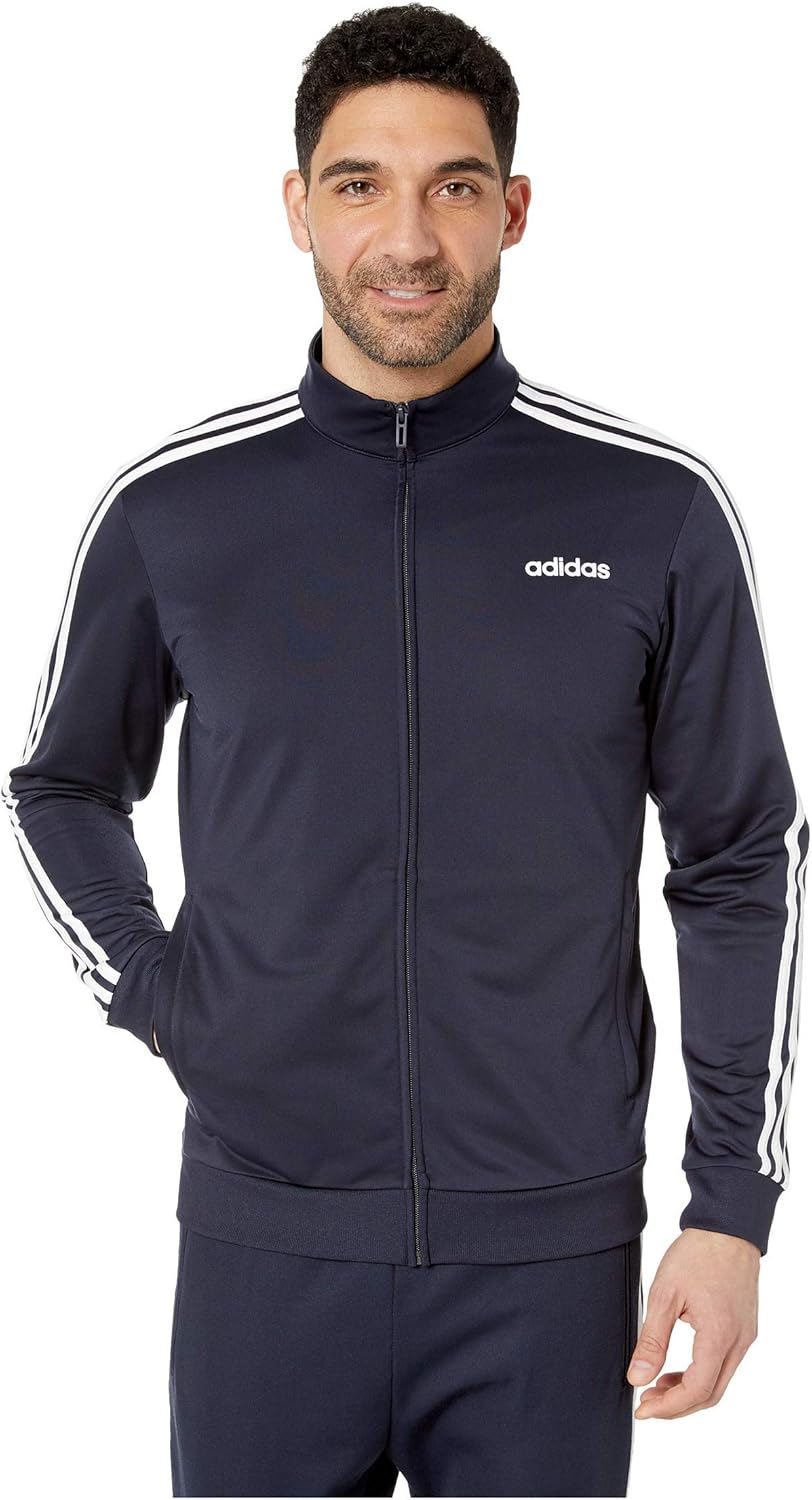 adidas essential 3 stripe jacket