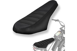 IUVWISN Non-Slip Seat Cover Compatible Fit for Ridstar Q20 EBike E-Bike, Electric Bike Soft Seat Cover Black