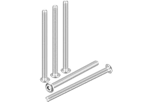 DTGN M3-0.5x40mm Button Head Socket Cap Screws - 30Pack - Good for Road Bicycle, Mountain Bike, Auto, Motorcycle - 304 Stainl