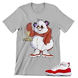 Jordan 11 Cherry Red Men's T Shirt to Match