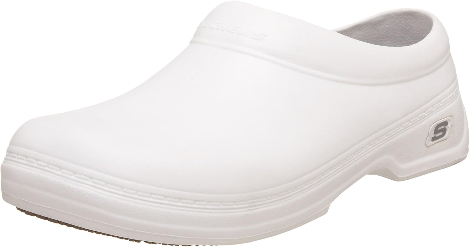  | Skechers for Work Men's Balder Slip Resistant Work Clog | Mules & Clogs
