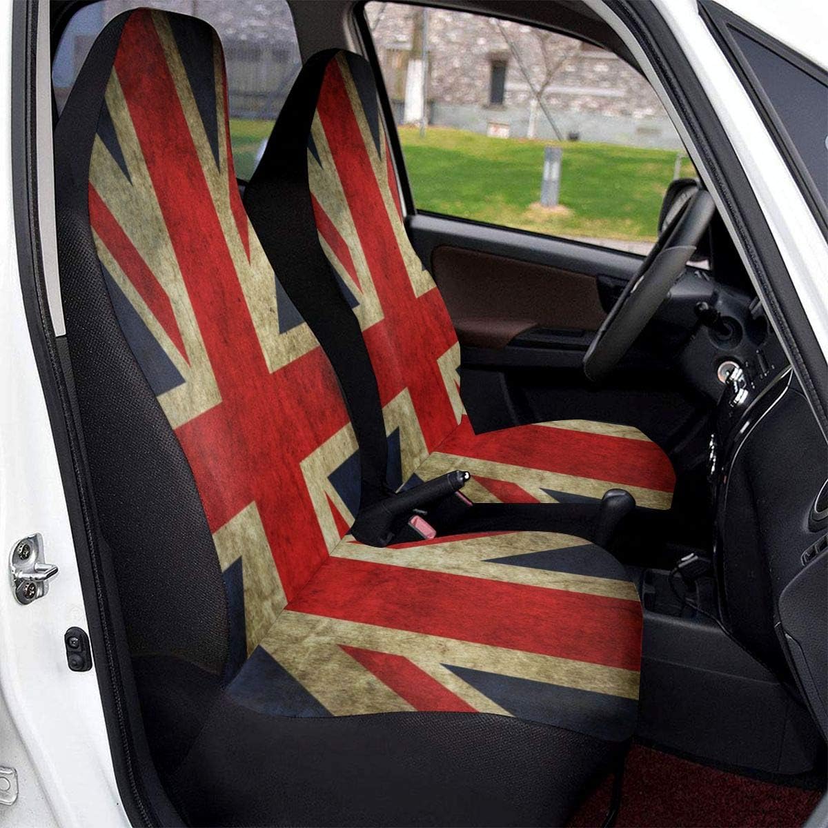srwe Car Seat Covers Union Jack Flag UK Vintage Flags