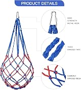 Geichan Chicken Cabbage Feeder Net Bag w/ Hook for Hens Ducks Geese - 2pcs view 2