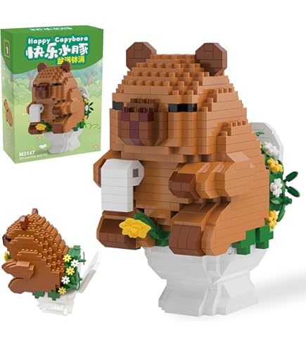 Amazon.com: MJDDJA Capy-bara Mini Building Blocks for Kid,Party