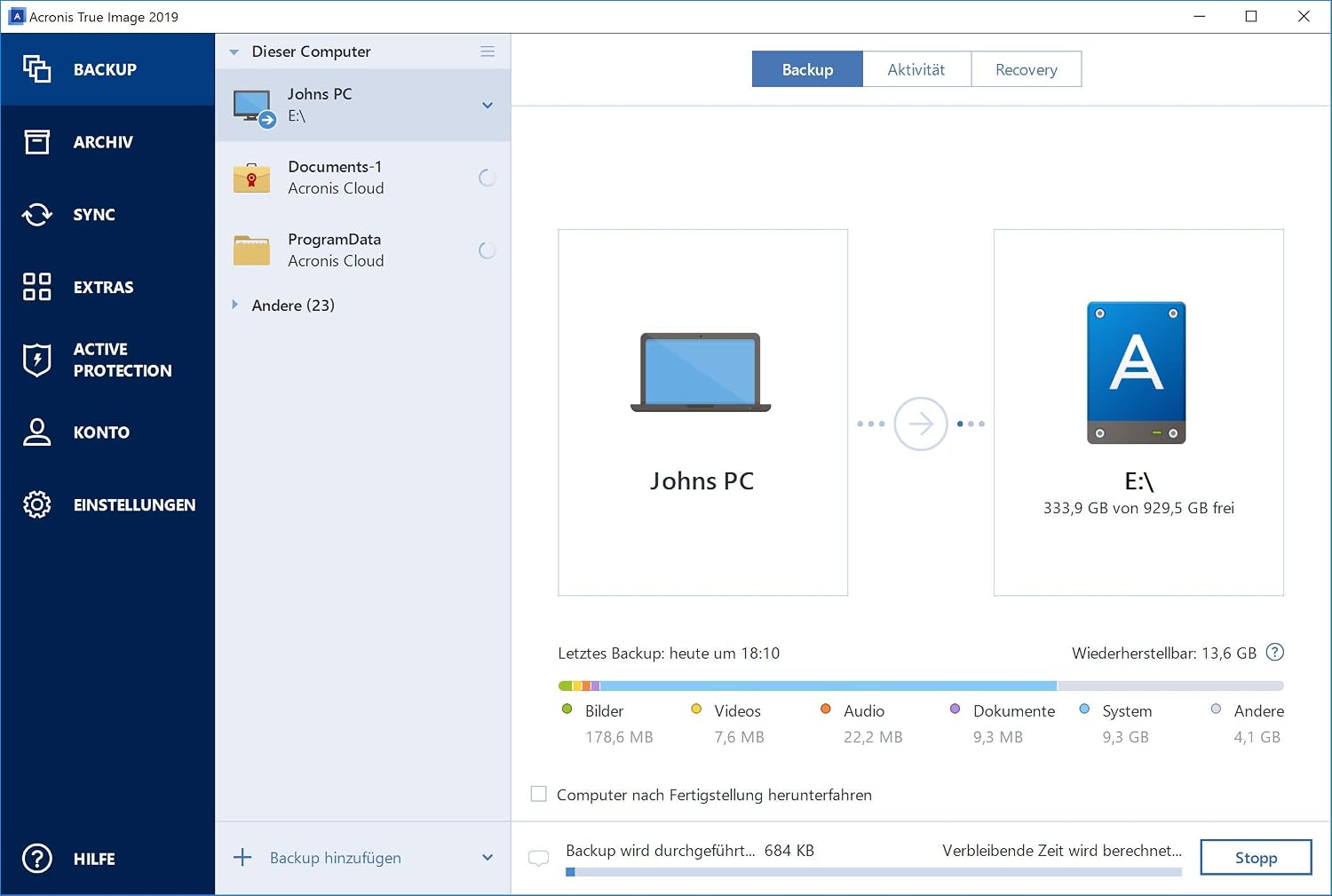 Acronis True Image 2019 Amazon Co Uk Electronics