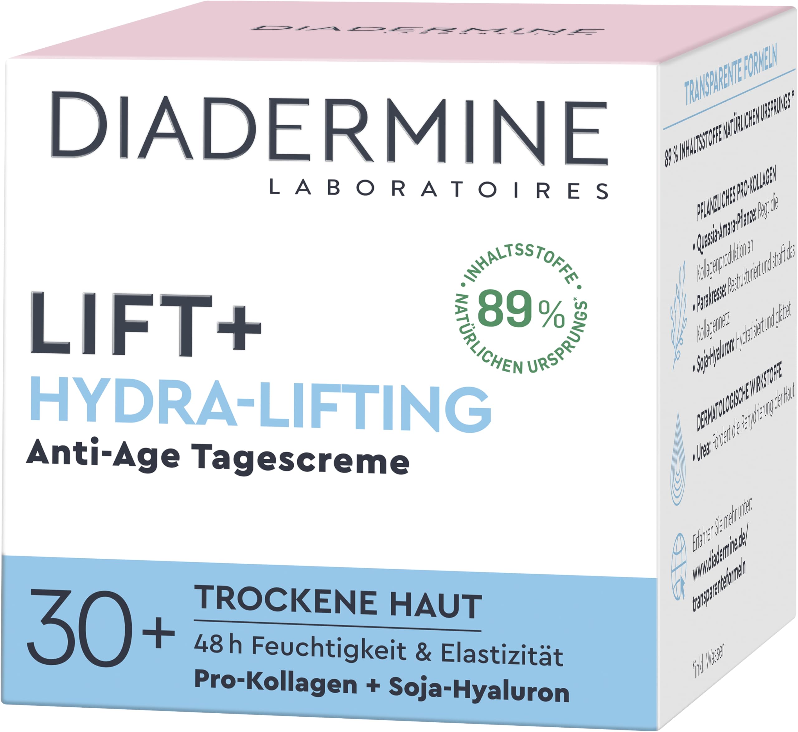 Diadermine Lift+ Hydra-Lifting Day Cream H2O Firming Anti-Age Care 50 ml