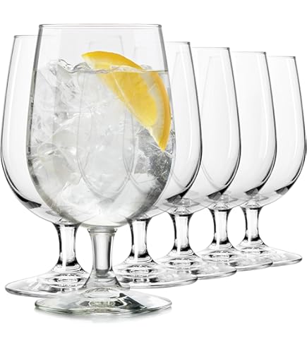 Amazon.com | Schott Zwiesel Tritan Crystal Glass Banquet Stemware  Collection All Purpose Wine Glass, 8.6 Ounce, Set of 6,: Wine Glasses