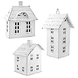 AuldHome Design Farmhouse Decor Tin Houses