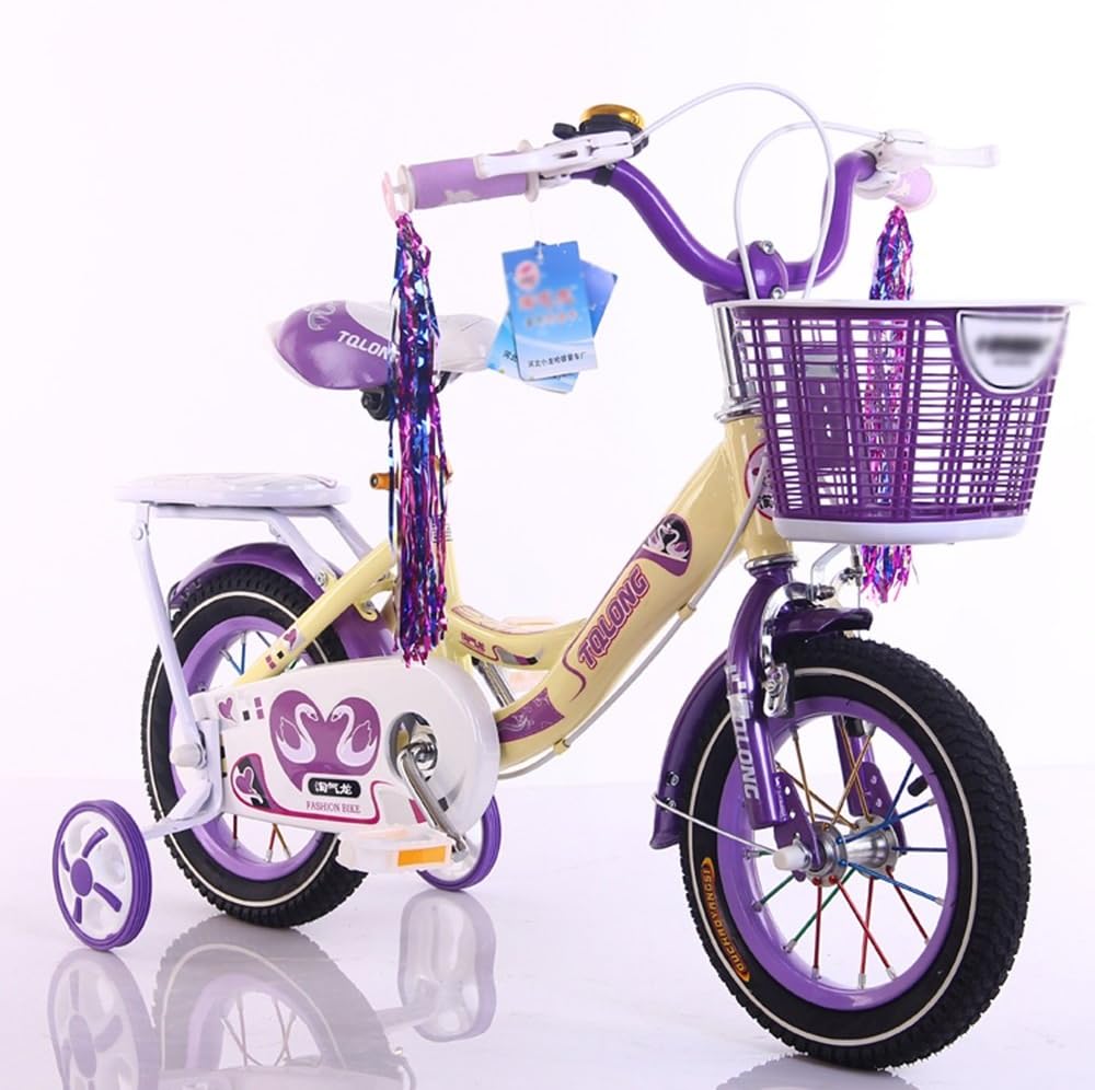 sheng Child bike boy 16 inch baby carriage girl 2-7 year old child cycling baby bike red