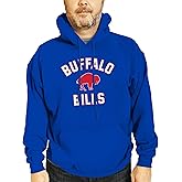 Team Fan Apparel NFL Adult Unisex Retro Gameday Ultra Soft Fleece Hooded Sweatshirt, Officially Licensed Football Hoodie