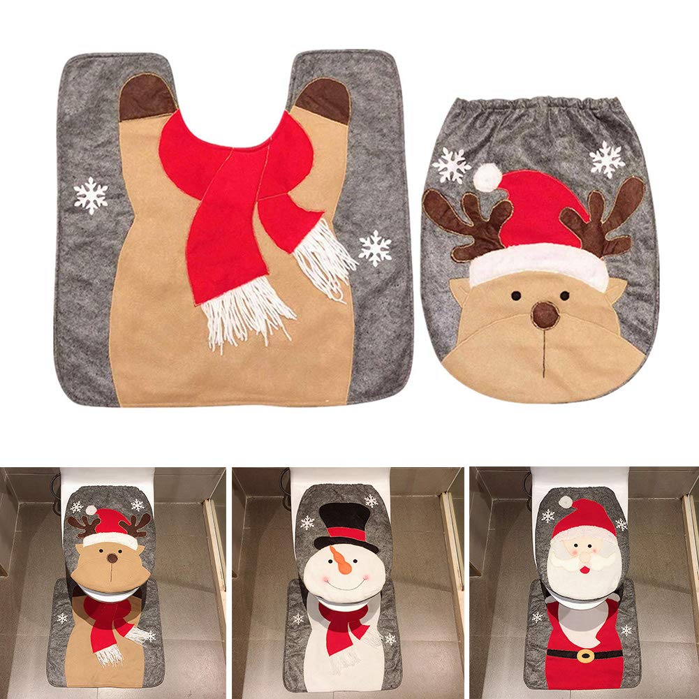 Best christmas toilet seat lid cover