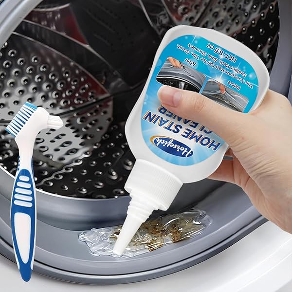 WASHING MACHINE CLEANER, HOME REMOVER GEL, HOUSEHOLD WASHING MACHINE CLEANER, REFRIGERATOR STRIPS, CLEANER FOR TILES GROUT SEALANT BATHROOM HOME KITCHEN SINKS CLEANING GROUT CLEANER(8 FL OZ)